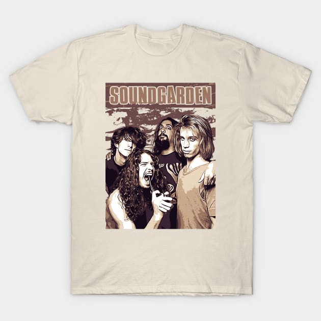 Soundgarden T-Shirt by Degiab